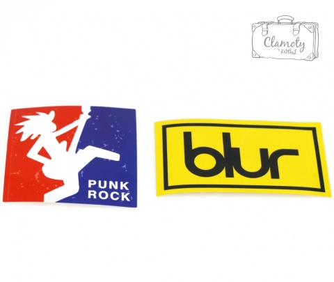 Zestaw Naklejek Wlepki Sticker Bomb Rock Zespoły n141