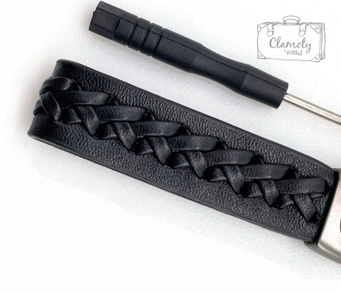 Brelok Do Kluczy Samochodowy Skoda Metal Skóra