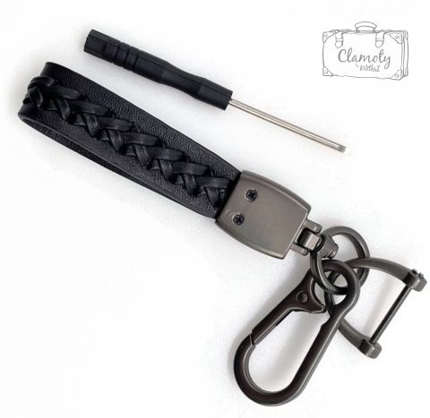 Brelok Do Kluczy Samochodowy Dodge Metal Skóra