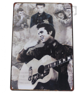 Tabliczka Ozdobna Blacha Elvis Presley Retro Vintage
