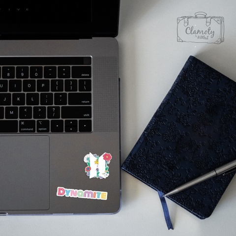 Zestaw Naklejek Sticker Bomb Wlepy Dynamite KPop