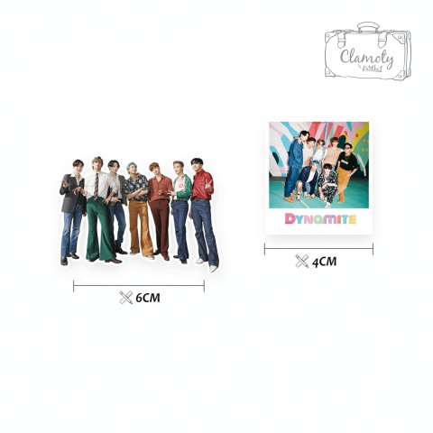 Zestaw Naklejek Sticker Bomb Wlepy Dynamite KPop