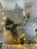 Poszewka Świąteczna Choinka Zwierzęta Śnieg 45x45