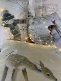 Poszewka Świąteczna Choinka Zwierzęta Śnieg 45x45