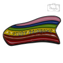 Przypinka Flaga Tęcza Study Rainbow Metal Pin