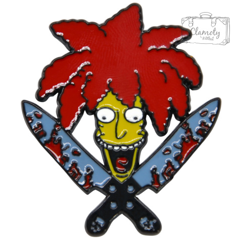 Przypinka Sideshow Bob Simpsonowie Metal Pin