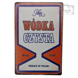 Tabliczka Ozdobna Blacha Vintage Retro Keep Calm Drink