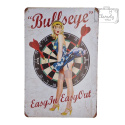 Tabliczka Ozdobna Blacha Vintage Retro Bullseye 1