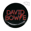 Przypinka Metalowa Metal Okrągła David Bowie