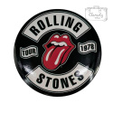 Przypinka Metalowa Okrągła Rolling Stones Tour 2