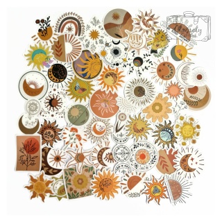 Wlepki Naklejki Sticker Bomb Symbol Słońca n173