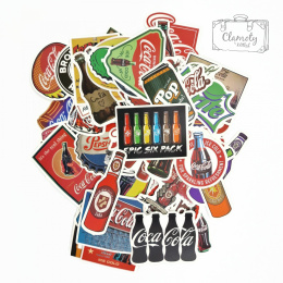 Wlepki Naklejki Sticker Bomb Motyw Coca Cola 2