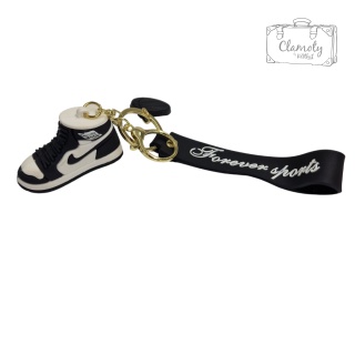 Brelok Do Kluczy But Mini Aj Sneakersy Czarne