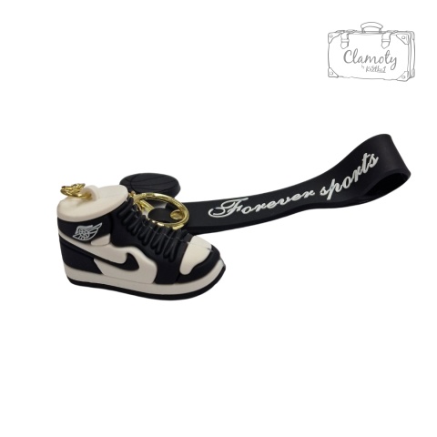 Brelok Do Kluczy But Mini Aj Sneakersy Czarne