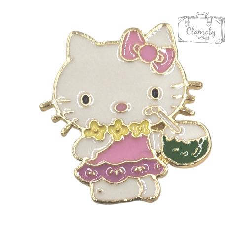 Przypinka Metalowa Metal Pin Słodka Hello Kitty