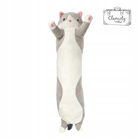 Bardzo Długi Kot wałek Oryginalna przytulanka130cm