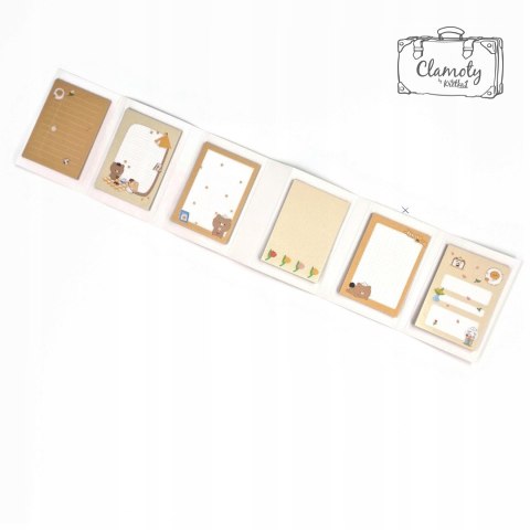 Naklejki Karteczki Do Notatek Bear Miś Wzór 4