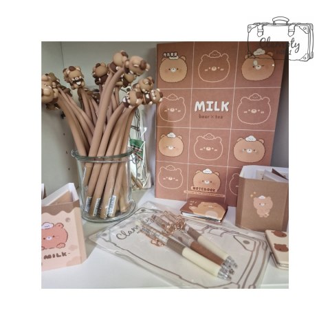 Naklejki Karteczki Do Notatek Bear Miś Wzór 4