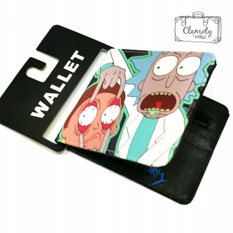 Portfel Dwuczęściowy Ekoskóra Rick I Morty 7