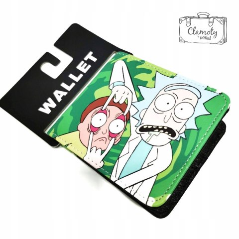 Portfel Dwuczęściowy Ekoskóra Rick I Morty 7