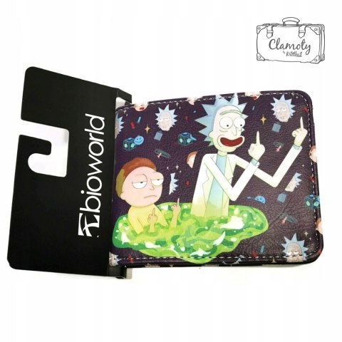 Portfel Dwuczęściowy Ekoskóra Rick I Morty 7