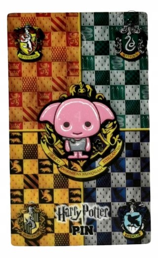 Przypinka Harry Potter Zgredek Hogwart Metal Pin