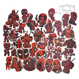 Zestaw Naklejek Wlepki StickerBomb Deadpool