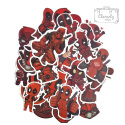 Zestaw Naklejek Wlepki StickerBomb Deadpool  1