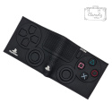 Portfel Rozkładany Czarny PlayStation Pad PS4