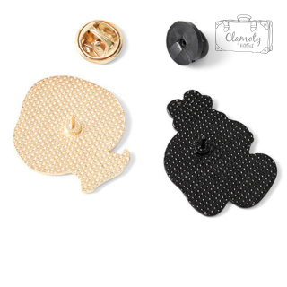 Przypinka Metal Żaba na Muchomorku Frog Pin