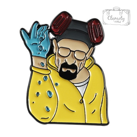 Przypinka Metal Walter White Nusr-Et Turkish Cook