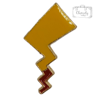 Metal Pin Pikachu Tail