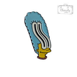 Przypinka Metalowa Głowa Marge Simpson