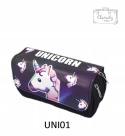 Piórnik Szkolny Unicorn Tuba Podwójny Jednorożec 1