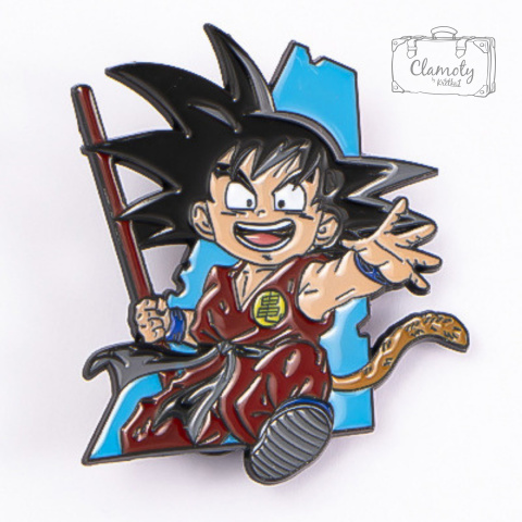 Przypinka Metal Son Goku Dragon Ball Bajka Pin