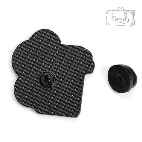 Przypinka Metal Piękne Kolorowe Diamentowe Serce