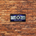 Tablica Ozdobna Blacha Chelsea Pride Of London Retro Vintage