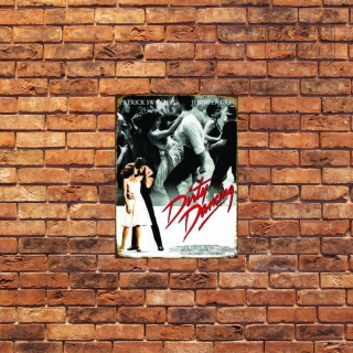 Tablica Ozdobna Blacha Dirty Dancing Film Movies Retro Vintage
