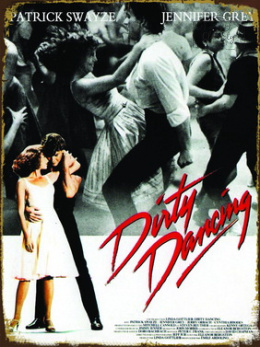 Tablica Ozdobna Blacha Dirty Dancing Film Movies Retro Vintage