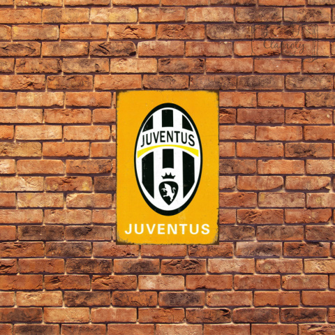 Tablica Ozdobna Blacha Juventus Football Club Retro Vintage Tablica Ozdobna Blacha Juventus Football Club Retro Vintage