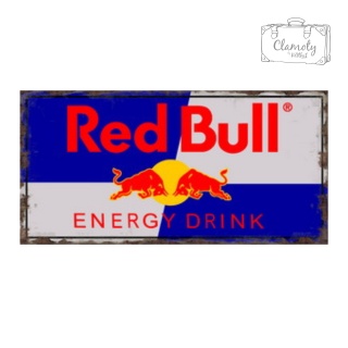 Tablica Ozdobna Blacha Red Bull Energy Drink Retro Vintage