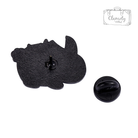 Metalowa Przypinka Koza Z Deską Surfingową Surf