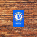 Tablica Ozdobna Blacha Chelsea Football Club Retro Vintage