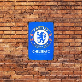 Tablica Ozdobna Blacha Chelsea Football Club Retro Vintage