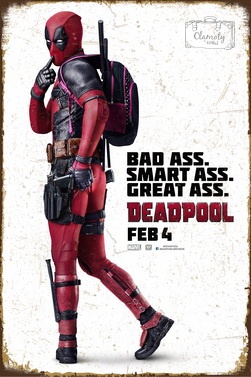 Tablica Ozdobna Blacha Deadpool Marvel Retro Vintage