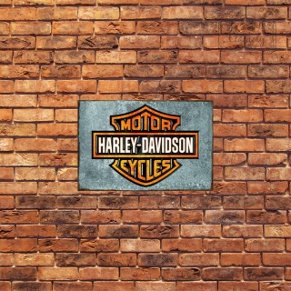 Tablica Ozdobna Blacha Harley Davidson USA Motor Retro Vintage