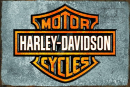 Tablica Ozdobna Blacha Harley Davidson USA Motor Retro Vintage