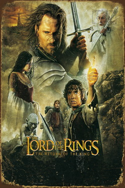 Tablica Ozdobna Blacha Lord Of The Rings Film Retro Vintage