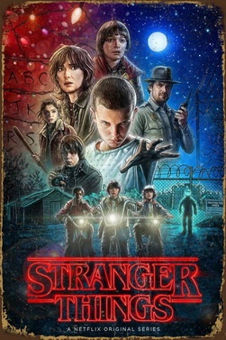 Tablica Ozdobna Blacha Stranger Things Film Retro Vintage