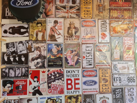 Tablica Ozdobna Blacha Welcome To Surfing Club Retro Vintage